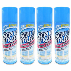 Scrub Free BATHROOM CLEANER W Foaming Action 12oz Pack of 4