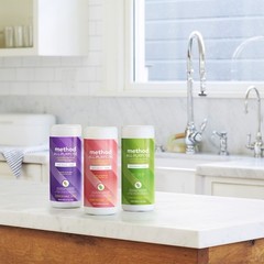 Plant-Based Compostable All-Purpose Cleaning Wipes 70 Count Lime Sea Salt Scent