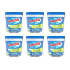 DampRid Fresh Scent Refillable Moisture Absorber – 10.5oz cups – 6 PACK