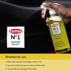 21 Fl Oz No.1 Super Valet Car Interior Cleaner for Dash Seats Vinyl