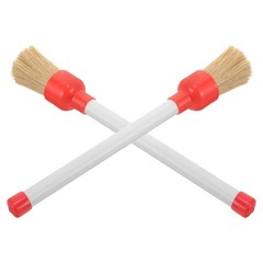 Plastic and Nylon Car Detail Brush Set for Tire Lubrication and Auto Cleaning