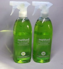 Method All-Purpose Cleaner Spray Lime + Sea Salt Grease Cleaning 28oz 2 bottles