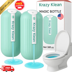 2Pcs Krazy Klean Toilet Cleaner, 180 Days Of Supply, Deep Cleaning, Fresh Toilet