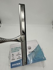 10 In Stainless Steel Squeegee