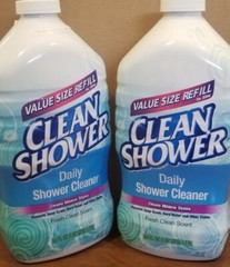 Scrub Free Clean Shower Daily Cleaner Refill – (2) 60 oz.