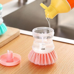 Kitchen Wash Pot Dish Brush Astronaut Washing Utensils with Automatic Soap Liqui