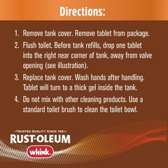 RustGuard Rust Stain Remover | HeavyDuty Iron Stain Remover & Toilet Bowl Cle…