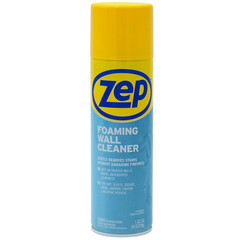 Foaming Wall Cleaner 18 Oz (2 Units) and a Blue Microfiber Rag Ecbd026-2-Pack Pa