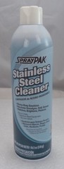 18 oz. SprayPAK Stainless Steel Cleaner, pn 4334111