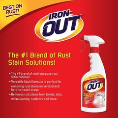 Heavy-Duty Rust Stain Remover Gel – 16 Fl. Oz. Bottle, 2 Pack, Unscented