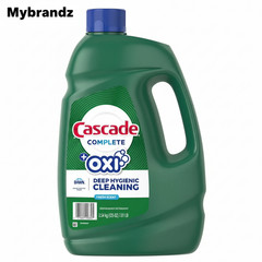 Cascade Complete Gel + Oxi Dishwasher Detergent 125 oz Powerful Cleaning