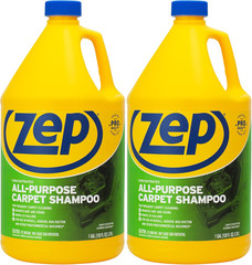All-Purpose Carpet Shampoo Concentrate Cleaner – 1 Gallon (Case of 2) ZUCEC128 –