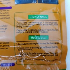 Sticky Clean Jelly Gel Cleaning Car Interior Magic Keyboard Dust Slime 2 pack