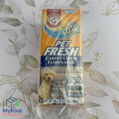 Arm and Hammer Pet Fresh plus Oxi Clean carpet odor eliminator vacuum booster