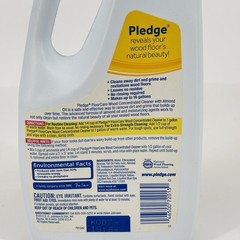 Pledge Floor Care Concentrated Wood Cleaner With Almond Oil 32 fl /Oz/26.9 fl oz