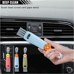 3 in 1 Cup Lid Cleaning Brush Set for Bottle Gap Tight Spaces Cup – Size: 3PCS