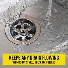 CLR Brand Clog-Free Drain Opener, Chemical-Free Pressurized Air Canister