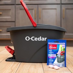 O-Cedar PACS Hard Floor Cleaner, Lavender Scent 10 Count (1-Pack) | Made with Na