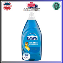 Dawn Dishwashing Liquid Dish Soap, Original Scent, 38 fl oz