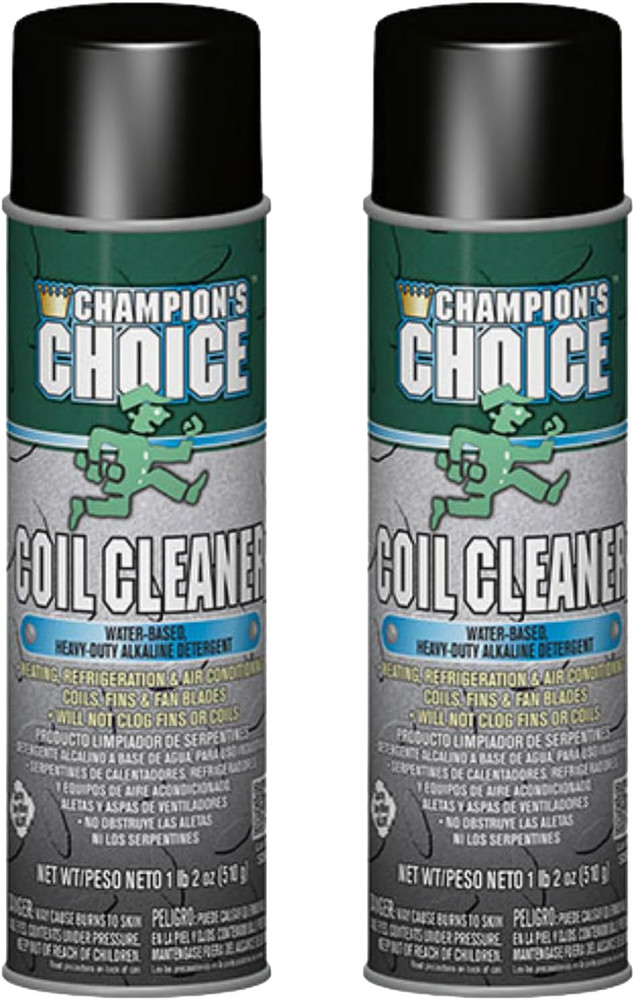 Champion 5118 Coil Cleaner, 18 Oz Aerosol. Case 12 Cans.