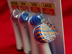 Sonic Scrubber Bathroom Power Cleaner Interchangeable Brushes (Brand New Sealed)