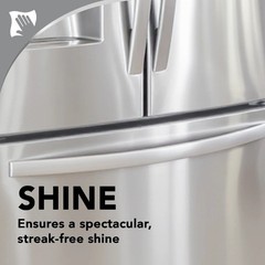 Stainless Steel Cleaning Wipes for Appliances Streak Free Shine 30 Count 2 Pack