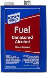 Klean Strip GSL26 Denatured Alcohol Clean Burning Fuel 1 Gallon.