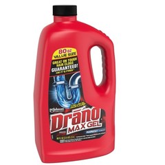 Max Gel Drain Clog Remover 80oz Thick Gel Unclogs Drains Fast Safe Pipes New