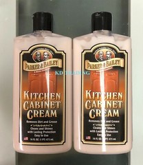 (2-Pk) PARKER & BAILEY CABINET CREAM All Woods Clean Shine w/ Lasting Protection