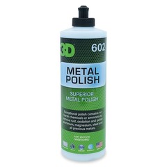 3D Metal Polish – Heavy Duty Car Metal Polish for Aluminum, Chrome, Brass, Cop