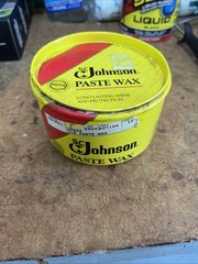 SC Johnson Paste Wax 16oz Metal Can (15.9oz current weight) 1988 Orig. Formula