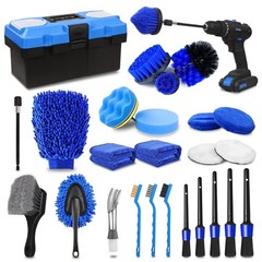 27pcs Car Detailing Kit Car Detailing Brush Set Auto Detailing Drill Brush Set C