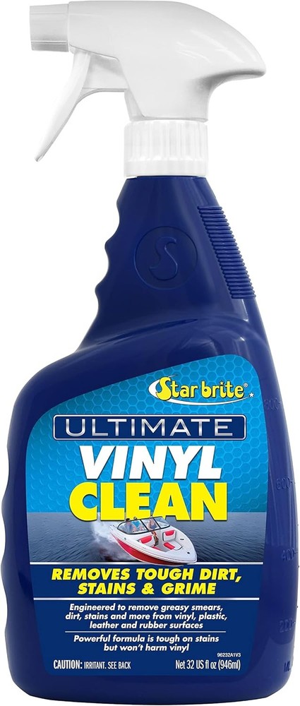 STAR BRITE Ultimate Vinyl Clean Spray – Multi-Surface Cleaner for Auto, RV, Home