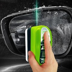 2025 New Automotive Oil Film Cleaning Brush, Clear Vision Glass Cleaner,