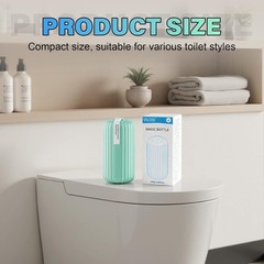 Non-Toxic 2-Pack Toilet Bowl Cleaner for All Toilets & Septic Systems
