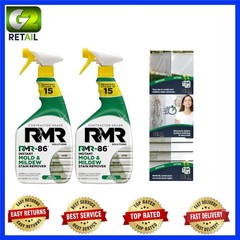 RMR-86 Mold & Mildew Remover Spray, 32 oz – Scrub-Free ,Fast Acting Solution