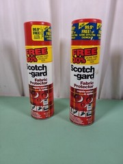 2x Discontinued 1991 3M SCOTCH GARD FABRIc PROTECTOR 13 oz CAN