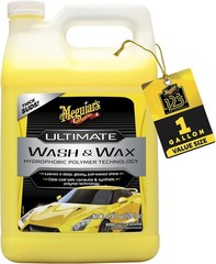 Meguiar’s Ultimate Wash and Wax Car Soap 1 Gallon – Deep Shine & Paint Protectio