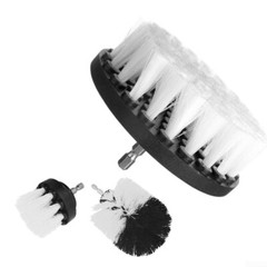 3-Pack Brush Set Power Kit Scrubber Drill Attachments For All type of Cleaning