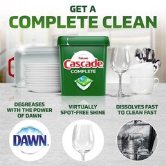 [SALE] Cascade Complete ActionPacs Dishwasher Detergent Fresh 78 Count 2 Pack