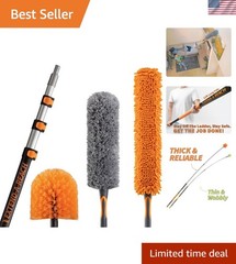 20-Foot High Duster Kit with Telescopic Pole – Ultimate Cleaning Solution