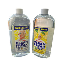 2 Mr. Clean Clean Freak Deep Cleaning Mist Lemon Zest Large Refill 30.9oz