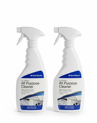 2 Pack West Marine All Surface All Purpose Cleaner 22 fl oz Spray Bottles