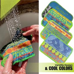 Wet-it Skrubba New European Scrubby Non-Scratching Scouring Pad (Circles Stri…