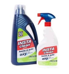 InstaClean Stain-Removing Cleaner Home & Auto 32 oz with 80 fl. oz. Refill-New