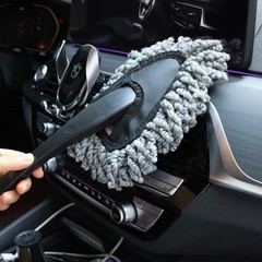 2 Pack Super Soft Microfiber Duster Brush for Car Dashboard Cleaning Home