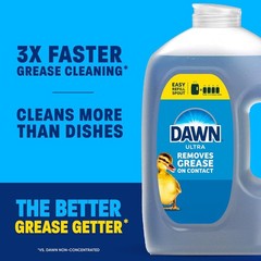 Dish Soap Refill Liquid Detergent Fresh Scent 51.5 Oz 2 Pack Free Ship