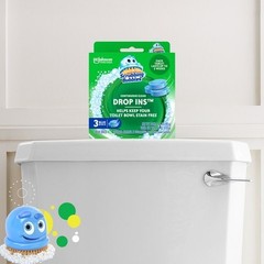 (6 pack) Scrubbing Bubbles Toilet Tablets, Continuous Clean Toilet Drop Ins, 3 C