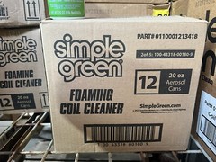 Simple Green 13418 20oz Professional Strength Foaming Coil Cleaner