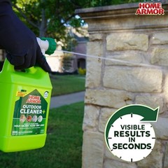 Outdoor Cleaner+, 64 oz., Remove Stains from Mold, Mildew, Algae, Dirt and Gr…